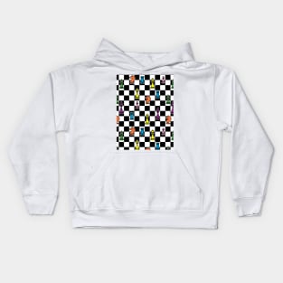 Colorful Chess Kids Hoodie